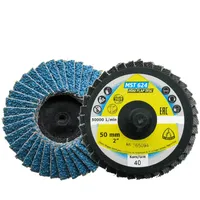 KLINGSPOR MST 624 Schleifmopteller, Korn 120 75 mm gewölbt