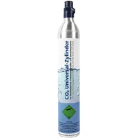 GPG Soda CO2 Universal-Zylinder für Getränkesprudler z.B. Soda Stream, 425 g Kohlensäure für bis zu 60 Liter Wasser