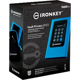 Kingston IronKey Vault Privacy 80 7,68 TB extern