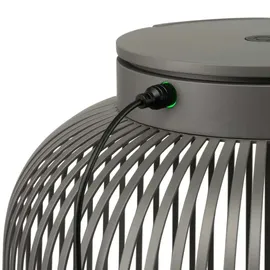 BLOMUS Mobile LED-Leuchte Aluminium 30,5 x 27,5 cm dimmbar grau