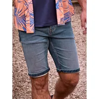 Lerros Bequeme Jogg-Denim Bermuda - Strong Blue - 32