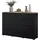 OTTO home Highboard Modo 150 x 100 x 34,5 cm Schwarz / Eiche Mauvella