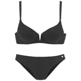 JETTE Bügel-Bikini, Damen schwarz, Gr.42 Cup B,