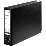 Falken Ordner A5 quer Hartpappe schwarz