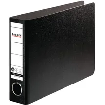 Falken Ordner A5 quer Hartpappe schwarz