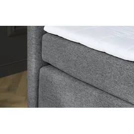 Möbel Kraft Boxspringbett 147 x 104 cm H3 Grau