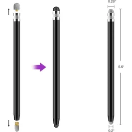 TECH-PROTECT Eingabestift USP100 für Tablet PCs Schwarz