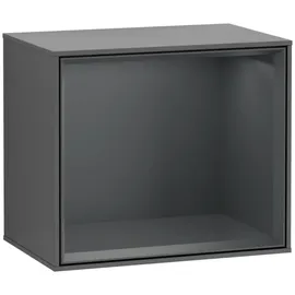 Villeroy & Boch V&B Regalmodul Wandbeleuchtung Finion 41,8x35,6x27cm, Reg md bl., Anthrac. m