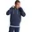 Hoodie Gr M schwarz navy Obermaterial 55 Baumwolle 25 Baumwolle 20 Polyester Sweatshirts Hoodie