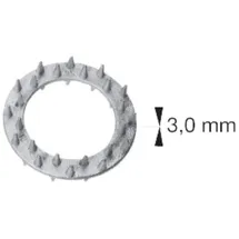 Geka Holzverbinder C10- 65 zweiseitig verzinkt Scheibendübel Silber