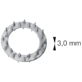 Geka Holzverbinder C10- 65 zweiseitig verzinkt Scheibendübel Silber