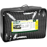 Brunner Balmat Zeltteppich, 250x500cm, schwarz/weiß