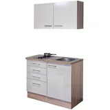 Flex-Well Küchenzeile Nepal 100 cm beige