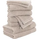 Möve Handtuchset New Classic 10-TLG cashmere