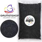 Zucker Schwarz 250g Farbzucker Zuckerdekor Streusel Dekorzucker Streu dekor