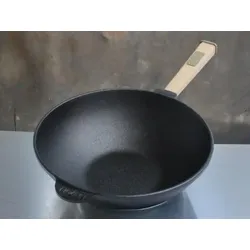 Pfanne aus Gusseisen Ø 24 cm WOK