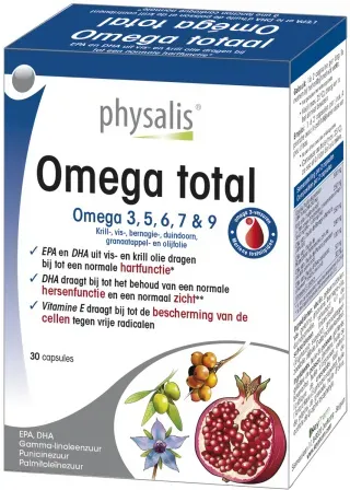Physalis Omega Total 30 Kapseln