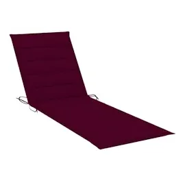 vidaXL Sonnenliege 71 x 0 x 0 cm Rot