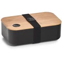 Zeller Present Lunchbox schwarz