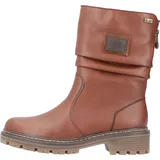 Rieker Damen Stiefel Warmfutter Kurzstiefel Y9260, Größe:39 EU, / Braun - 39