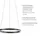 just light. Ritus 1-flg. Ø 39 cm anthrazit