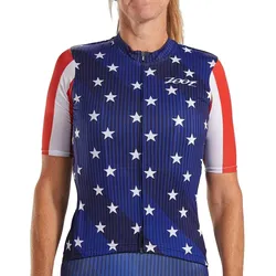 Sporttrikot Damen LTD Fahrrad Aero Trikot - Stars & Stripes ZOOT S