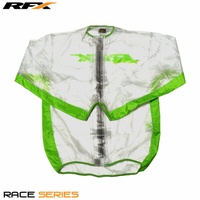 RFX RFX Sport Regenjacke (Transparent/Grün) - Größe L, transparent