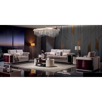 JVmoebel Sofa Luxus moderne Couchgarnitur 3+2+1 Sitzer stilvolles Design Neu, Made in Europe beige|braun