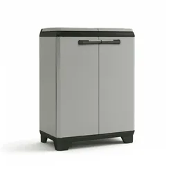 Keter Recycling-Schrank Planet Grau und Schwarz