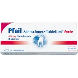 Pfeil Zahnschmerz Filmtabletten Forte