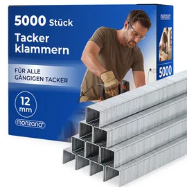 DEUBA Druckluft-Tackerklammern 12mm 5000 Stück