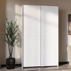MITEPEK Schwebetürenschrank Nook 120,1 x 210 x 39,1 cm Weiß