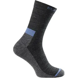 Dünne Wollsocken "2500" schwarz - 43-45 - schwarz