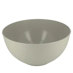 MONOUSO - Wiederverwendbare langlebige Schale PP Mineral Grau 3.350ml Ø23,5cm (12 Stück)