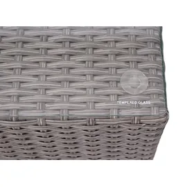 MCW MCW-J37 Garten-/Lounge-Set Sonneninsel grau