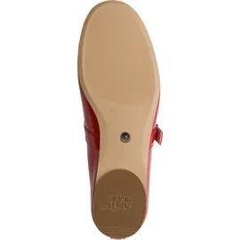 TAMARIS Damen Ballerina mit Strap flach, rot, 39 EU