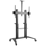 Manhattan 462341 TV-Rollwagen 177,8 cm (70) - 304,8 cm (120) Schwarz Aluminium