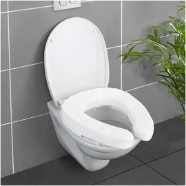 Maximex Toilettensitzerhöhung WC-Sitzpolster SOFT 5 cm gepolstert weiß