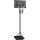 sportnow Basketballkorb 182-213 cm Schwarz