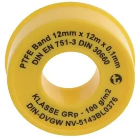 Geka PTFE Dichtband GRp L12 m B12 mm D0,1 mm - 04.5000.9