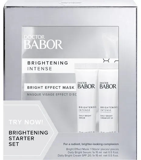 BABOR Gesichtspflege Doctor BABOR Brightening Starter Set Bright Effect Mask 1 Stk. + Daily Bright Serum 15 ml + Daily Bright Cream SPF 20 15 ml