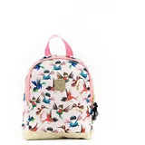 Pick & Pack Pick & Pack, Birds Backpack XS Soft Pink, - PrintRose - Rosa