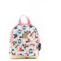 Pick & Pack Pick & Pack, Birds Backpack XS Soft Pink, - PrintRose - Rosa