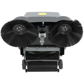 Ulsonix Kehrsaugmaschine mit Akku 4000 m2/h 2 Bürsten zu je 46 cm 35 l Schmutzbehälter HEPA-Filter elektrische Kehrmaschine Saug-Kehrmaschine