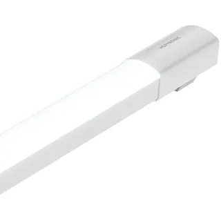 HOFTRONIC LED Feuchtraumleuchte 150cm IP65-48W 4800 Lumen - 6500K Tageslichtweiß - Flimmerfrei - Ultraflach 32mm - Kellerleuchte, Nassraumleuchte - Feuchtraum Wannenleuchte