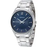 Seiko Klassik Quarz Edelstahl 39,4 mm SUR419P1