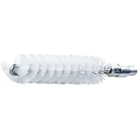 Lessmann Rohrbürste m. Gewinde M6, Durchmesser 8mm, Nylon glatt
