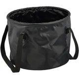 Relaxdays Falteimer 15 l schwarz 23 x 31 x 31 cm