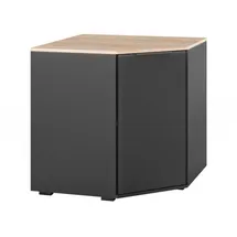 Vicco Eckkommode Betti 78 x 78 cm Anthrazit/Sonoma