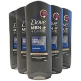 Dove Men+Care Cool Fresh Duschbad für Körper, Gesicht und Haar mit MicroMoisture 250 ml Männer